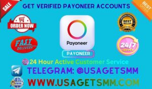 Get Verified Payoneer Accounts